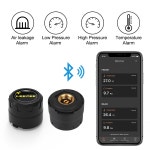타이어공기압센서 안드로이드 IOS 무선 타이어 압력 센서 블루투스 4.0 5.0 오토바이 TPMS 테스터 모니터 시스템 더트 바이크 액세서리...
