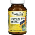 종합가판점55 | MegaFood Women 55 Plus One Daily Multivitamin 메가푸드 55세 이상 여성 종합 멀티비타민 60정 : 건강한 캡슐