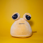 포우 인형 슬픈눈 달팽이 키우기 pou 나캠든 애완 애착 봉제인형 10cm : 내가만듦