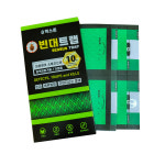 굿땡몰 | 빈대트랩 빈대퇴치 끈끈이 10매입 바닥설치 점착 포획 1팩 : 방역 피엠텍