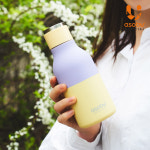 캐나다 아소부 스테인레스 보온보냉 텀블러 파스텔 어반 460ml, 파스텔옐로우 : asobu다이렉트몰