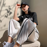 여자 옆 망사 9부 배기 팬츠 women's pants : 밍밍무역 유한회사