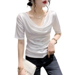 여자 반팔 티 댄스복 상의 Women's T-shirt : 밍밍무역 유한회사