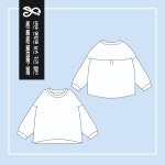 반반푸드팩토리(Food Factory) | 싹뚝상점 반반 맨투맨셔츠 키즈패턴 : 팩토리임