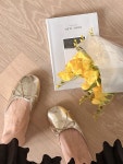 봄 세미 라운드 리본 고급 발이편한 : 마팡