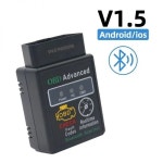 케이에프교역 | 자동차 코드 리더 블루투스 호환 OBD2 스캐너, Elm327 V1.5 리더, OBDII 진단 도구 안드로이드 IOS 윈도우용 : 갓생마켓2
