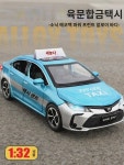 빅사이즈 택시 장난감 폭스바겐 알로이 택시 모형 남자 승용차 블루 : 닌체더로