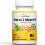 맹플라자 | Vegan Vitality 비건 오메가 3 해조류 오일 DHA 400mg 60정 : 라 빅토리아