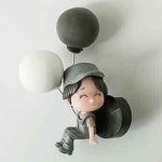 차량용 프리미엄 피규어 귀여운 커플 방향제 : 컴테크