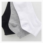 빅사이즈 남성용 단목 양말(290mm-330mm) 블랙(5족) : 호홋마켓