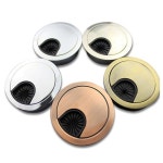 케이블아웃렛 50mm 펄크롬 전선캡 홀커버 마개 : 도레미팜 스토어