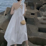 원피스 롱 숄더끈 ST230516 : Fancy Global