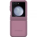 OtterBox 갤럭시 Z 플립5 디펜더 시리즈 XT 케이스 - 멀베리 뮤즈(퍼플), 스크린리스, 견고한 힌지 보호, 랜야드 부착, 파워쉐어 및 무선...