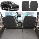 Cargo Liner 2020-2024 Hyundai Palisade 등받이 매트와 호환 가능 TPE 뒷좌석 보호대 교체 2020 2021 2022 2023 2024 7 : 프루티온D