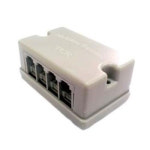 전화용 아울렛 TCR-55700 전화분배기 RJ45를 2Pin으로 4분배 스마트앤티씨알 : 이원네트웍스