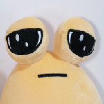 포우 인형 슬픈눈 달팽이 포우 키우기 pou 나캠든 대형사이즈 22cm : 리테일아르젠토