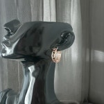 GG후프 링귀걸이 은귀걸이 실버도금 : 배배무드BAEBAEMOOD