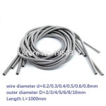 1 개로트 와이어 020304050608mm 1 미터 스테인레스 스틸 인장 스프링 연장 스프링 직경 2mm3mm4mm5mm : 인터바이스토어