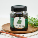 강원도 홍천 명이나물장아찌1kg 와 곰취1kg 또는 눈개승마1kg 택 2 총2kg : GREEN TO YOU