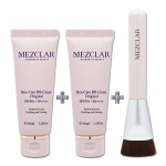 메즈클라 스킨케어 BB크림 40ml X 2개 + 브러쉬 : 올앤아웃