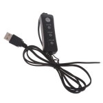 스위치 USB 20 수 플러그 및 2핀 전원 케이블이 있는 1PC 5V USB 연장 케이블 : 올데이인터내셔널