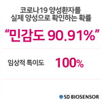 에스디상사(주)(3종) | SD바이오센서 코로나 독감 인플루엔자A/B 3종 동시검사 진단키트 전문가용 25개입 : 의료기상사