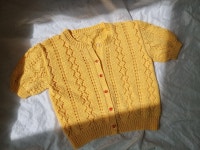 바람꽃 가디건 Kids size : 루나닛츠