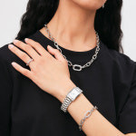 다니엘 웰링턴 CRYSTAL LINK BRACELET 크리스탈 메탈팔찌 커플팔찌 : 다니엘 웰링턴