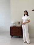 (lehonee MADE) SEMPRE 셈프레 실키 핀턱 팬츠 : 르호니