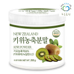 그린농축가정육 | 뉴질랜드 키위 가루 농축 분말 그린 키위 분말 과일가루 파우더 HACCP 200g, 1개 : 푸른들판 :