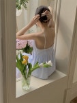 여성 여름 스트라이프 잠옷 파자마 투피스세트 2타입 원컬러 : 라온홈웨어
