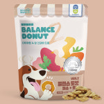 멍냥빌리지 강아지 가수분해 간식 저칼로리 밸런스도넛 채소 닭, 100g, 1개 : 멍냥빌리지 공식몰