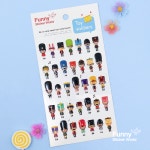 퍼니스티커 캐릭터 팬시 스티커 C529 Toy Soldiers 장난감 병정 에폭시 스티커 : FunnySticker