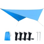 Nature Hike Air 쉘터 3x3 접이식 천막, Aricxi Aricxi 타프 블랙 코팅, 해변 쉐이드, 야외 초경량 타프 방수 : 승우스토어