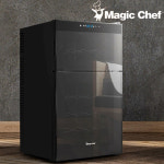 MagicChef 터치식 와인셀러 저소음 24병 와인 냉장고 LED 강화유리 음료 저장고 : 가가멜연구소