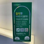그린스토어 활력엔 비타민B 컴플렉스 60정 2개월분 : 건강한 마을