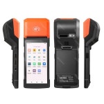 휴대용 POS 터미널 열전사 프린터 1D 2D 스캐너 NFC 리더 RAM3GB ROM32GB 모바일 장치 안드로이드 1381 3G 4G : teristore