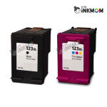 F6V19A F6V18A (HP 123XL) 검정 칼라 재생(호환)잉크 SET : 잉크맘