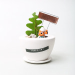 피쉬본 바닷속 친구들 피규어 스토리팟 테라리움 DIY KIT 키트 만들기 미니화분 : 러브피어리