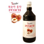 O₂무인카페 | 메일빈 무인 카페 전용 텀프터 복숭아 홍차 액상 (1L X 12EA) : Space mall