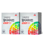 고려은단 멀티비타민 올인원 이지 종합비타민 미네랄영양제 종합영양제 120정, 2개 (4개월분) : 고려은단몰