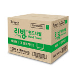 삼정펄프 리빙 에코 핸드타올 2겹 5000매 : 이지토탈
