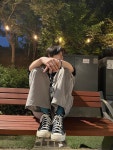 스트릿 나일롱 스트링팬츠 : 월휘