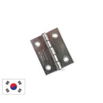 국산 영진 스텐정첩 2인치 40x50mm 낱개판매 SUS304 경첩 철물 선반 꺽쇠 : 털보종합상사