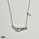 무드미 트위스트 목걸이 moodme twist necklace : mimp 밈프주얼리