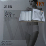 하은속옷나라 | 트라이 백색 3매입 여자여성순면 맥시삼각팬티 : 대구속옷나라