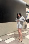 니트 오버 세트 / 니트 숏팬츠 (4color) : 오브에떼