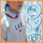 룰루몰 3세대 아이스 넥밴드 넥쿨러 1+1 블루 : 뉴원24