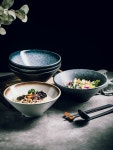 라월세라믹 | 텐동그릇 일본 도자기 식기 세라믹 라멘 고급 가정용 시적 음력 12월 : 잉크제트