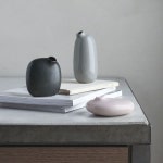 카페사코(CaFeSaCo) | 킨토 KINTO SACCO vase porcelain 02 Yellow 킨토 사코 도자기 화병 02 인테리어소품 카페소품 : Newnewn